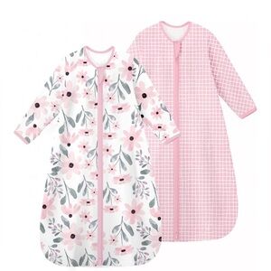 Yoofoss Baby Sleep Sack 0-6 Months Long Sleeve Wearable Blanket Baby D28